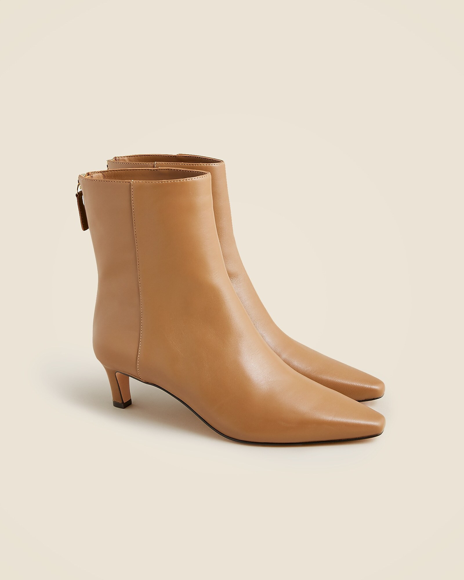 Stevie ankle boots in leather | J. Crew US