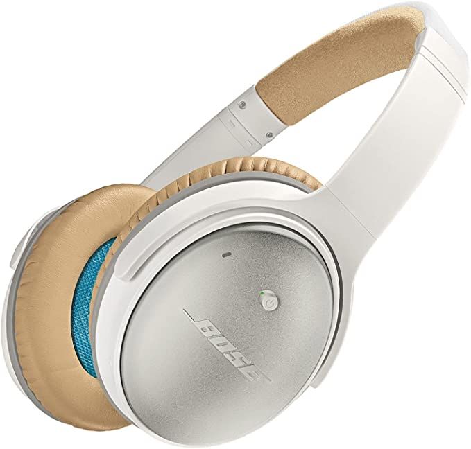 Bose QuietComfort 25 Acoustic Noise Cancelling Headphones for Apple devices - White (Wired 3.5mm) | Amazon (US)