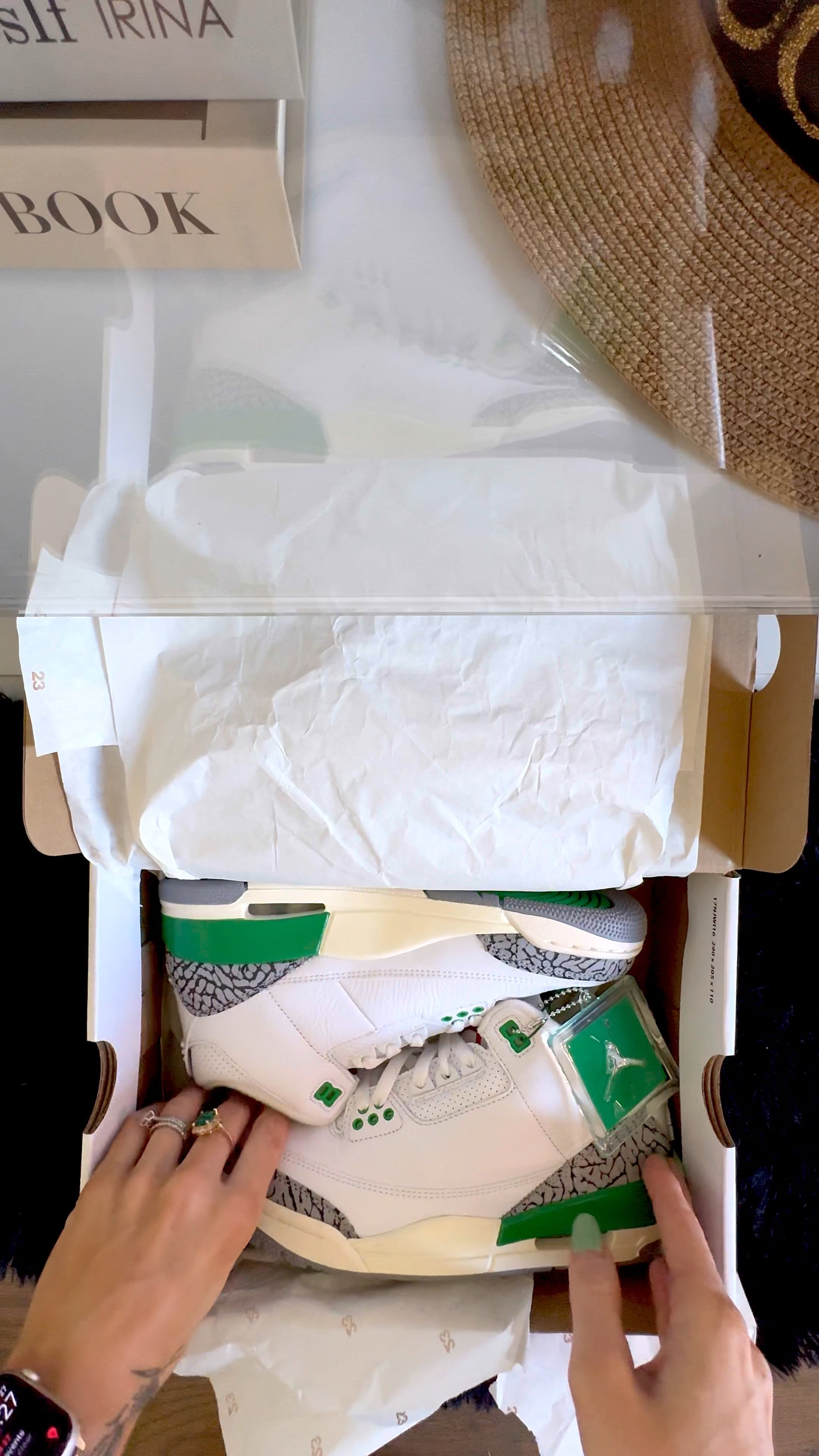 Working on my sneaker collection and the newest addition, the Retro 3 in Lucky Green 💚 

#LTKActive #LTKGiftGuide #LTKshoecrush