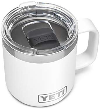YETI Rambler 10 oz Stackable Mug, Vacuum Insulated, Stainless Steel with MagSlider Lid | Amazon (US)