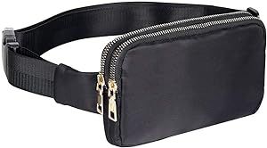 Geestock Fanny Packs for Women, Small Belt Bag, Light and Durable Waist Bag Waterproof Hip Bag Sh... | Amazon (US)