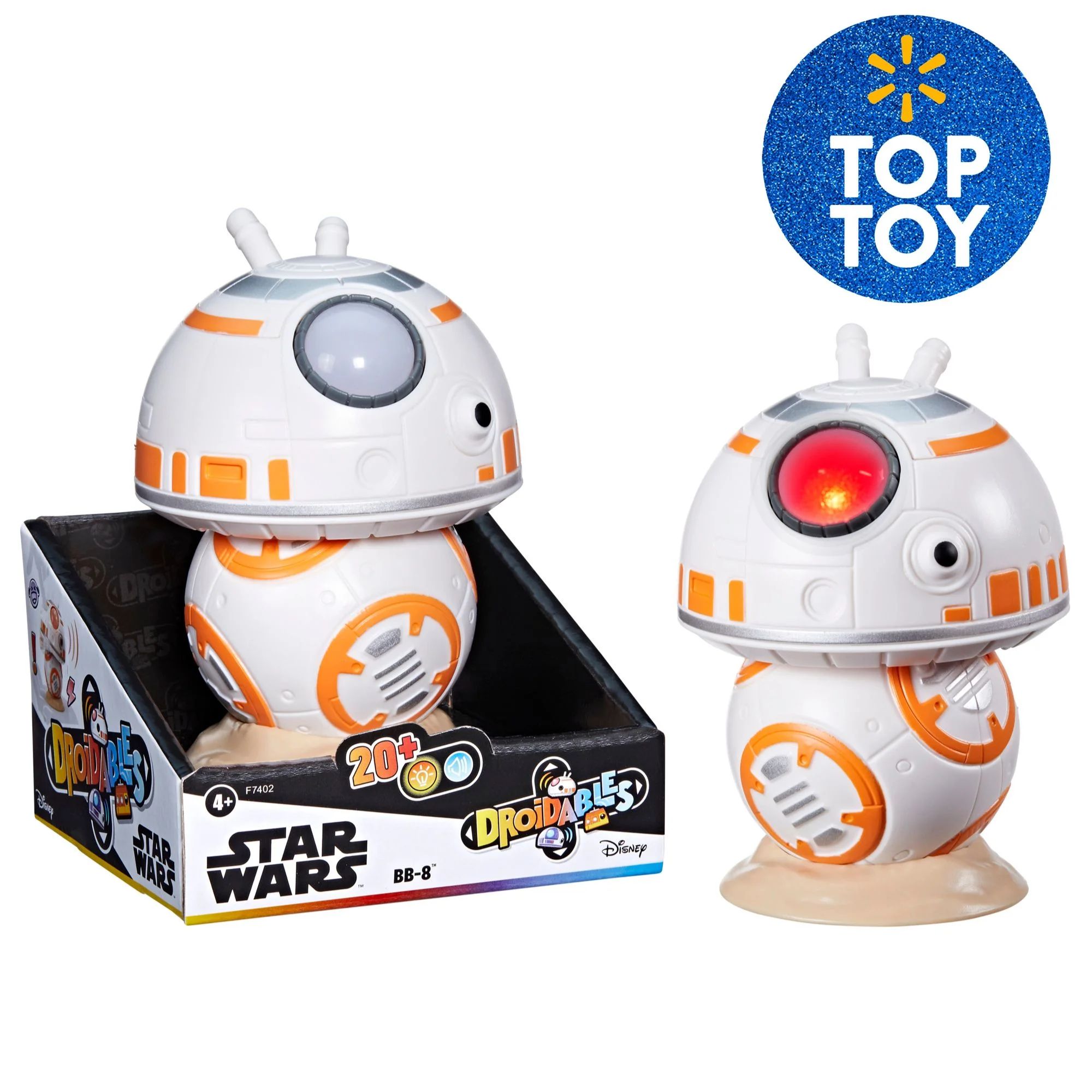 Star Wars: Droidables BB-8 Action Figure (4.75"), Christmas Stocking Stuffers for Kids | Walmart (US)