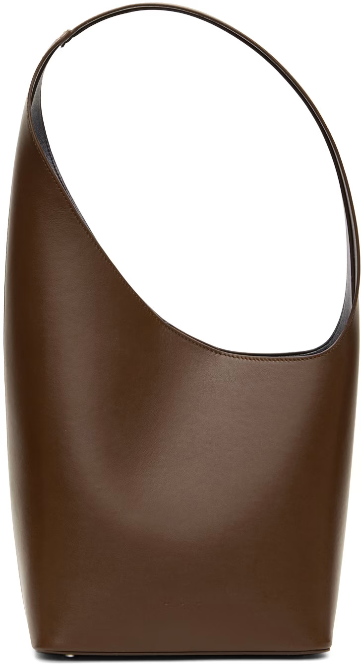 Brown Demi Lune Bag | SSENSE