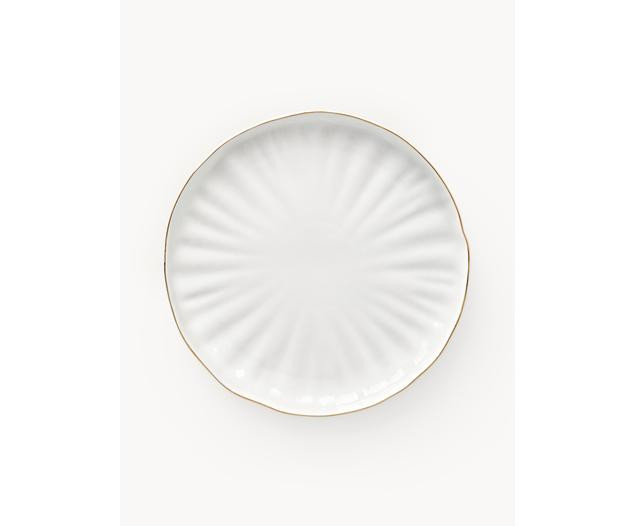 Assiettes plates en porcelaine Sali, 2 pièces | Westwing | Westwing EU