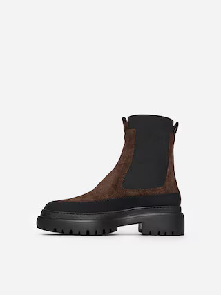 Suede Winter Boots | Arket UK
