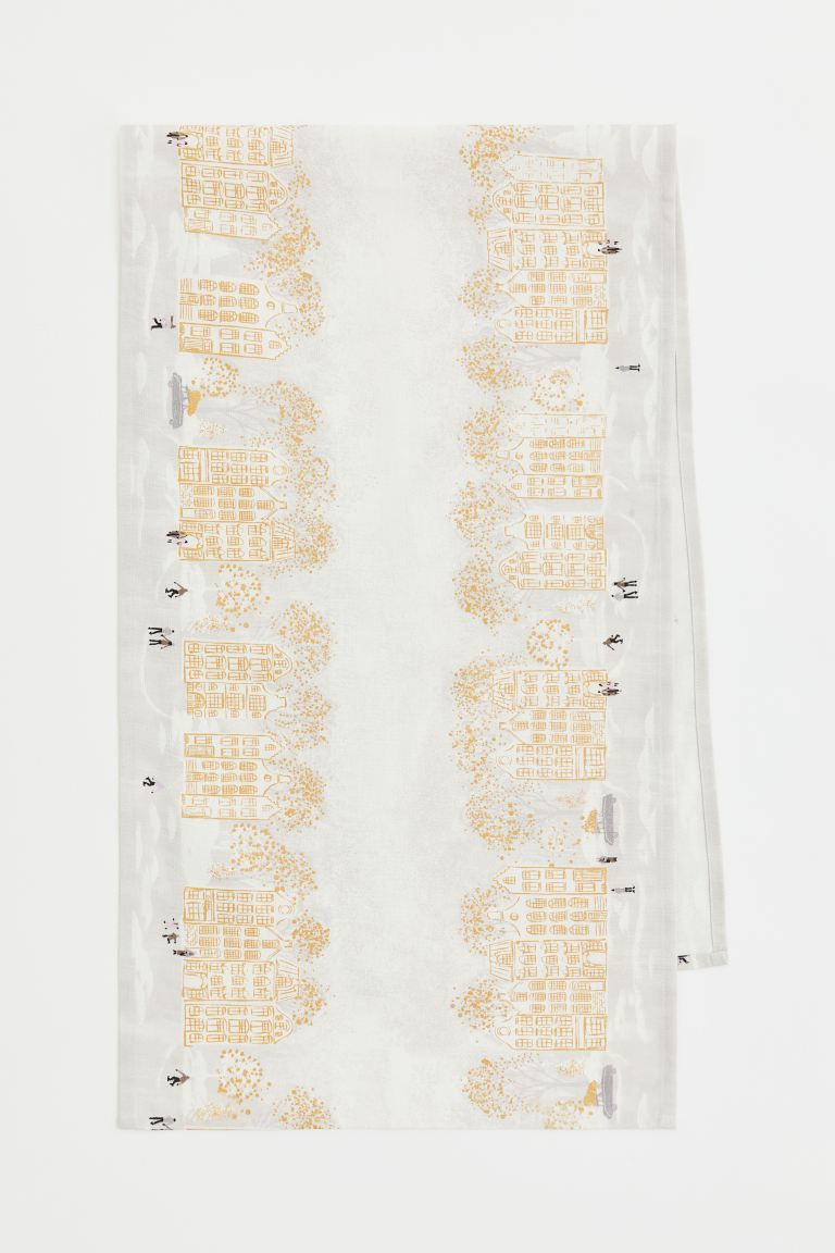 Printed Cotton Table Runner | H&M (US + CA)