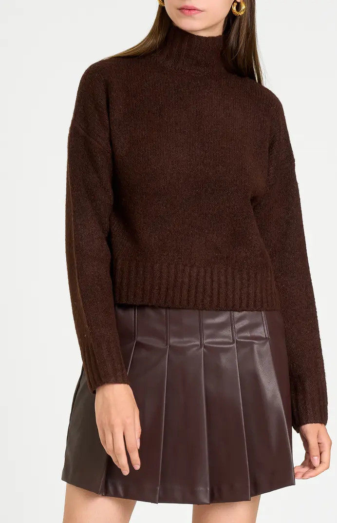 WAYF Charlie Mock Neck Sweater | Nordstrom | Nordstrom