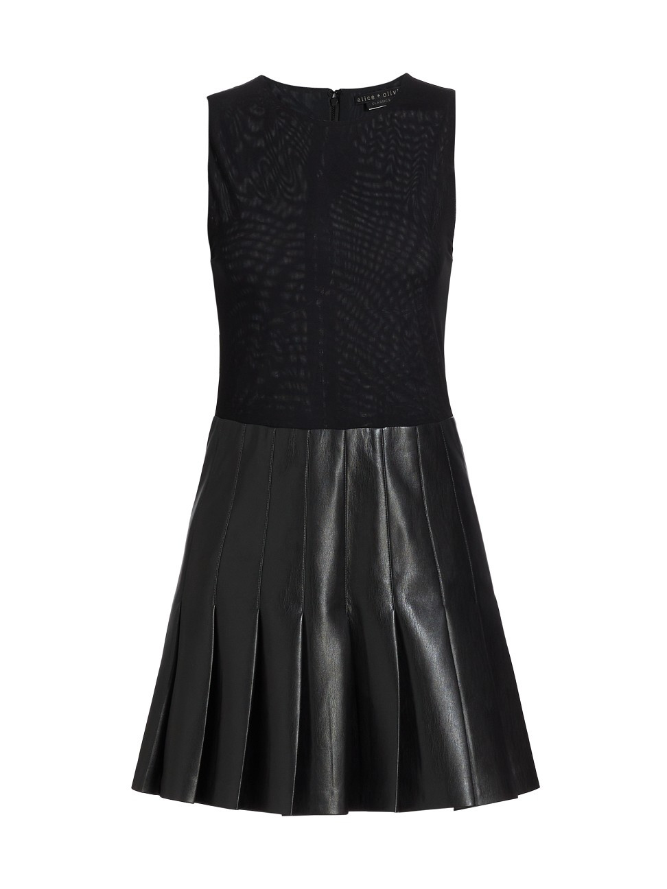 Women's Chara Vegan Leather Fit-&-Flare Dress - Black - Size 12 | Saks Fifth Avenue