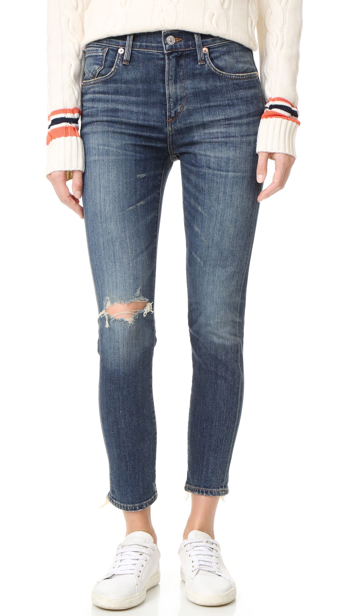 Sophie High Rise Skinny Crop Jeans | Shopbop