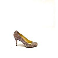 Vintage Y2K Kate Spade Glitter Heels // Leather Slip On Stiletto Designer Pumps Size 8.5 | Etsy (US)