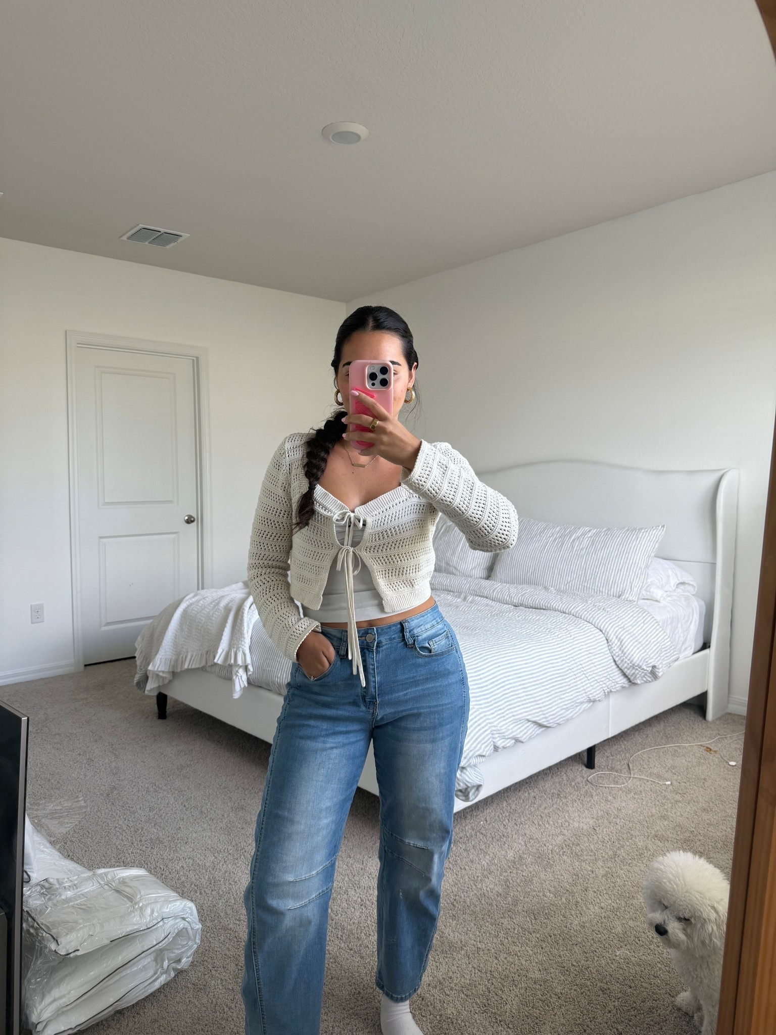 my fav barrel jeans and they’re SO comfy 💞 

#LTKStyleTip #LTKFindsUnder100 #LTKFindsUnder50