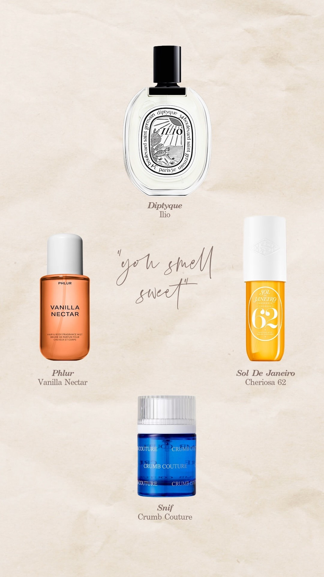 Sweet scents 