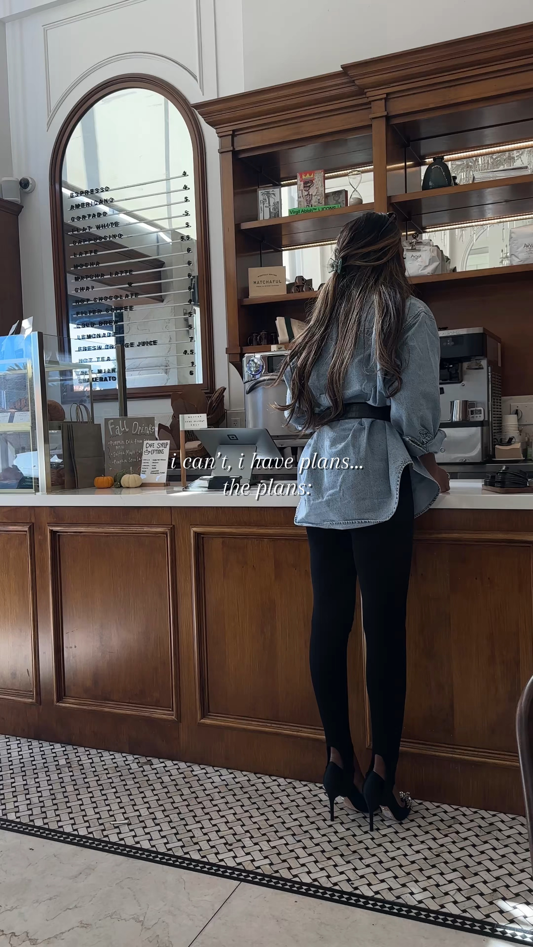 Stirrup leggings but make it fashion 🥰🤍