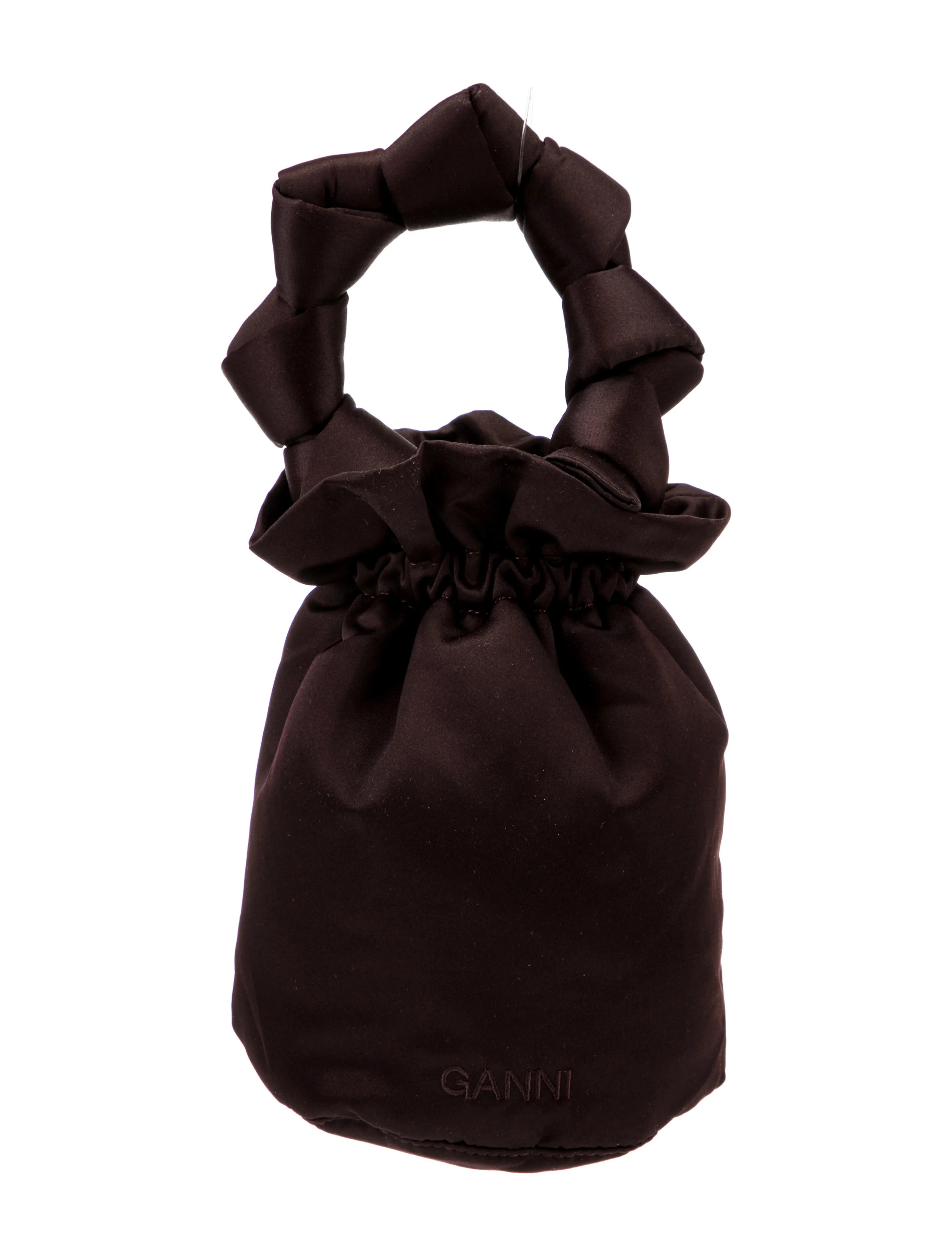 Satin Bucket Bag w/Tags | The RealReal