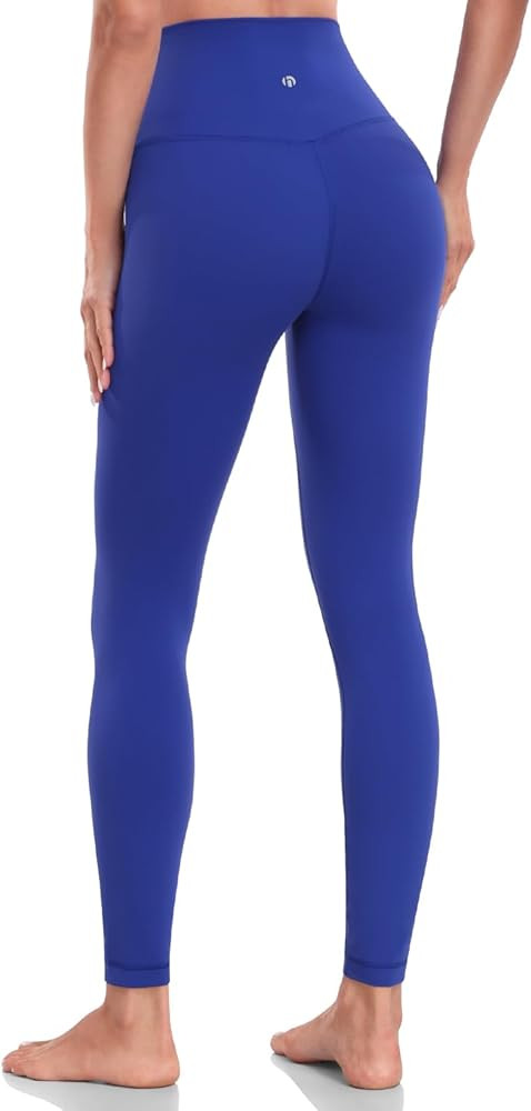 HeyNuts Pure&Plain Workout Pro/Yoga Pro 7/8 Athletic Leggings for Women, High Waisted Compression... | Amazon (US)