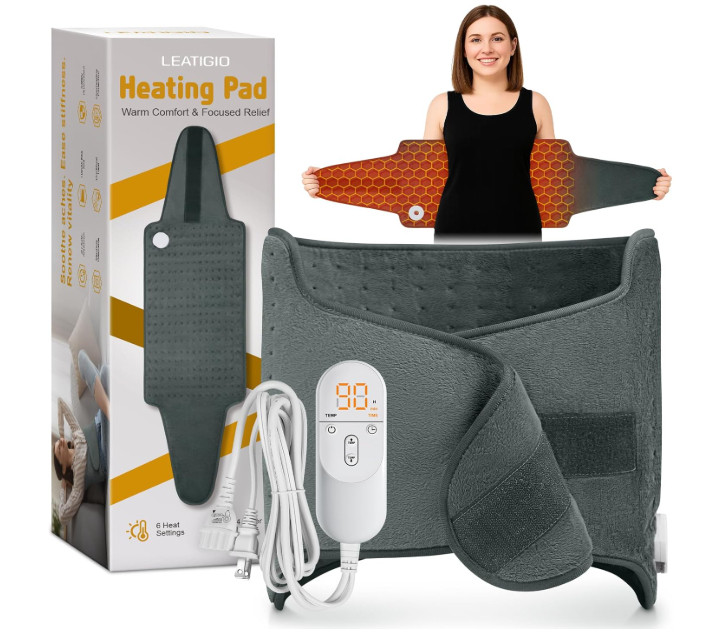 40% off!

Heating Pad for Back Pain Relief, Wrap Around Heating Pad for Period Cramps, Large Moist Heat Pad for Full Body, Christmas Gifts for Women Men Mom Dad Lady Seniors, Stocking Stuffers for Adults 

 