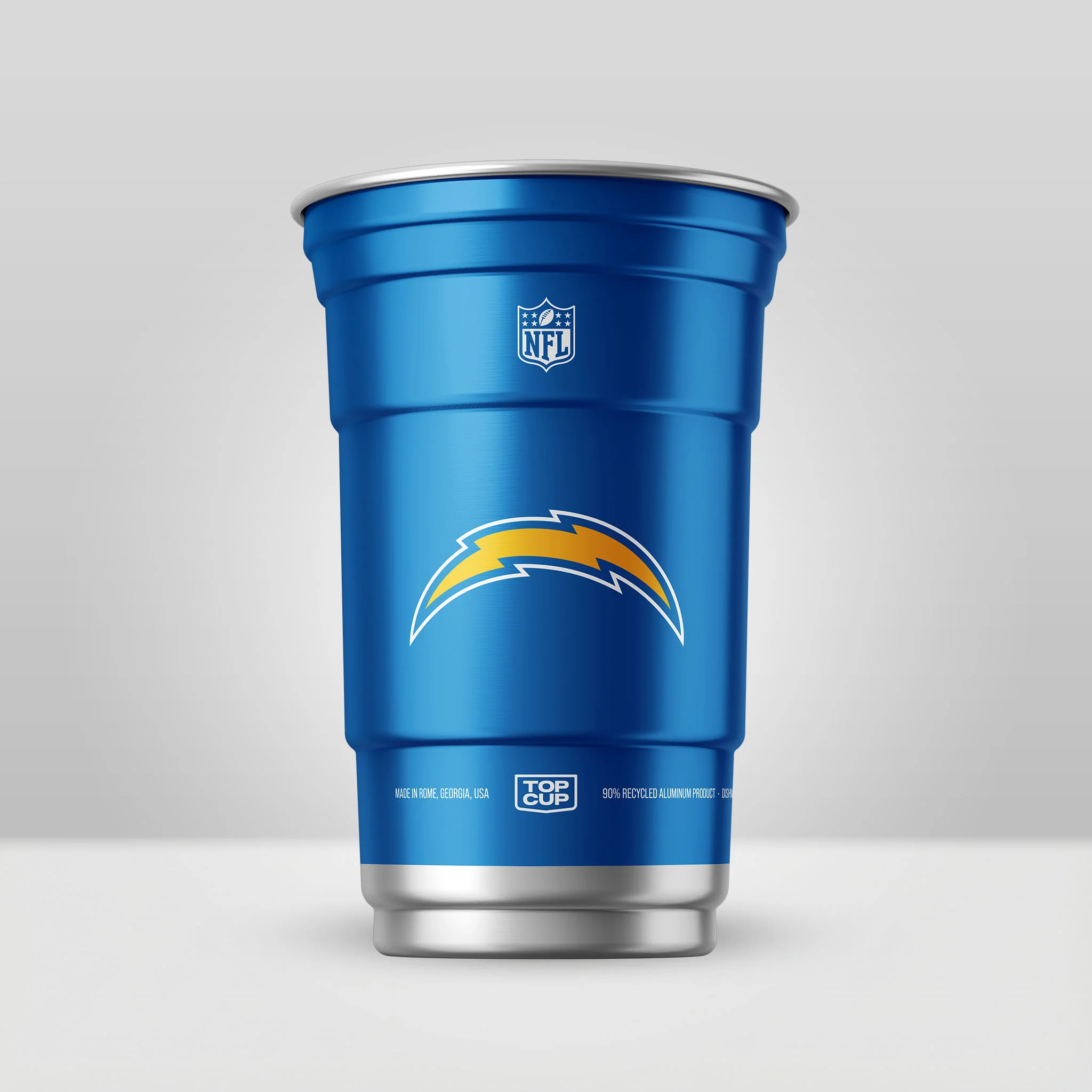 Top Cup Los Angeles Chargers NFL Aluminum Cup | Top Cup