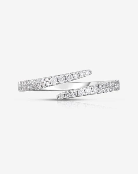 Open Diamond Wrap Ring | Ring Concierge