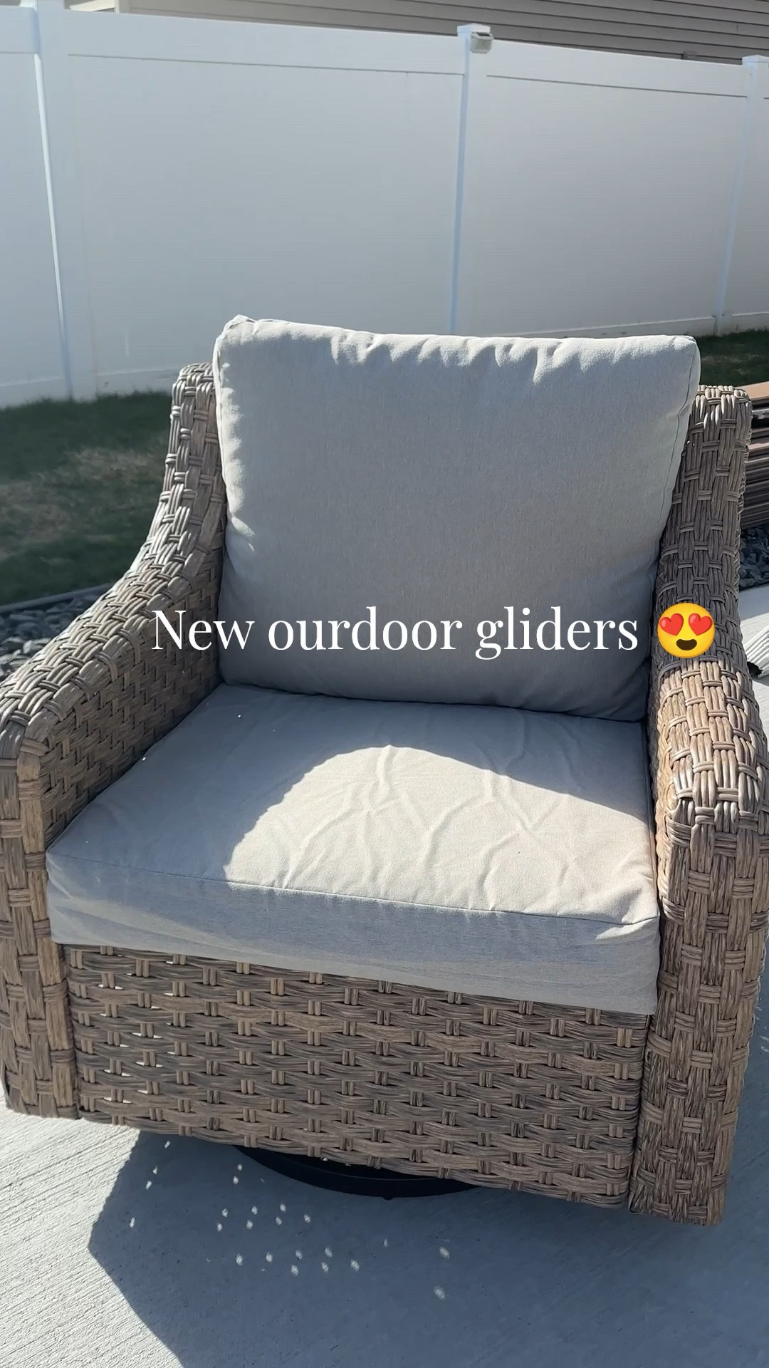 Finally got the Walmart better homes and garden 5 piece patio set in the color natural/wicker!

Better Homes & Gardens River Oaks Outdoor 5-Piece Wicker Conversation Set with Patio Cover, Natural

#LTKSeasonal #LTKHome