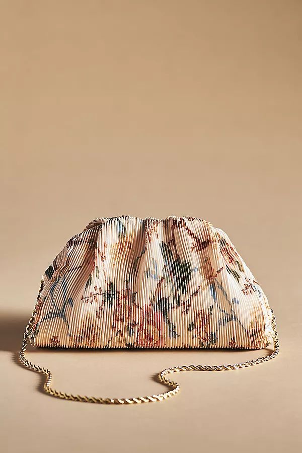 Loeffler Randall Bailey Dome Clutch By Loeffler Randall in Beige | Anthropologie (US)