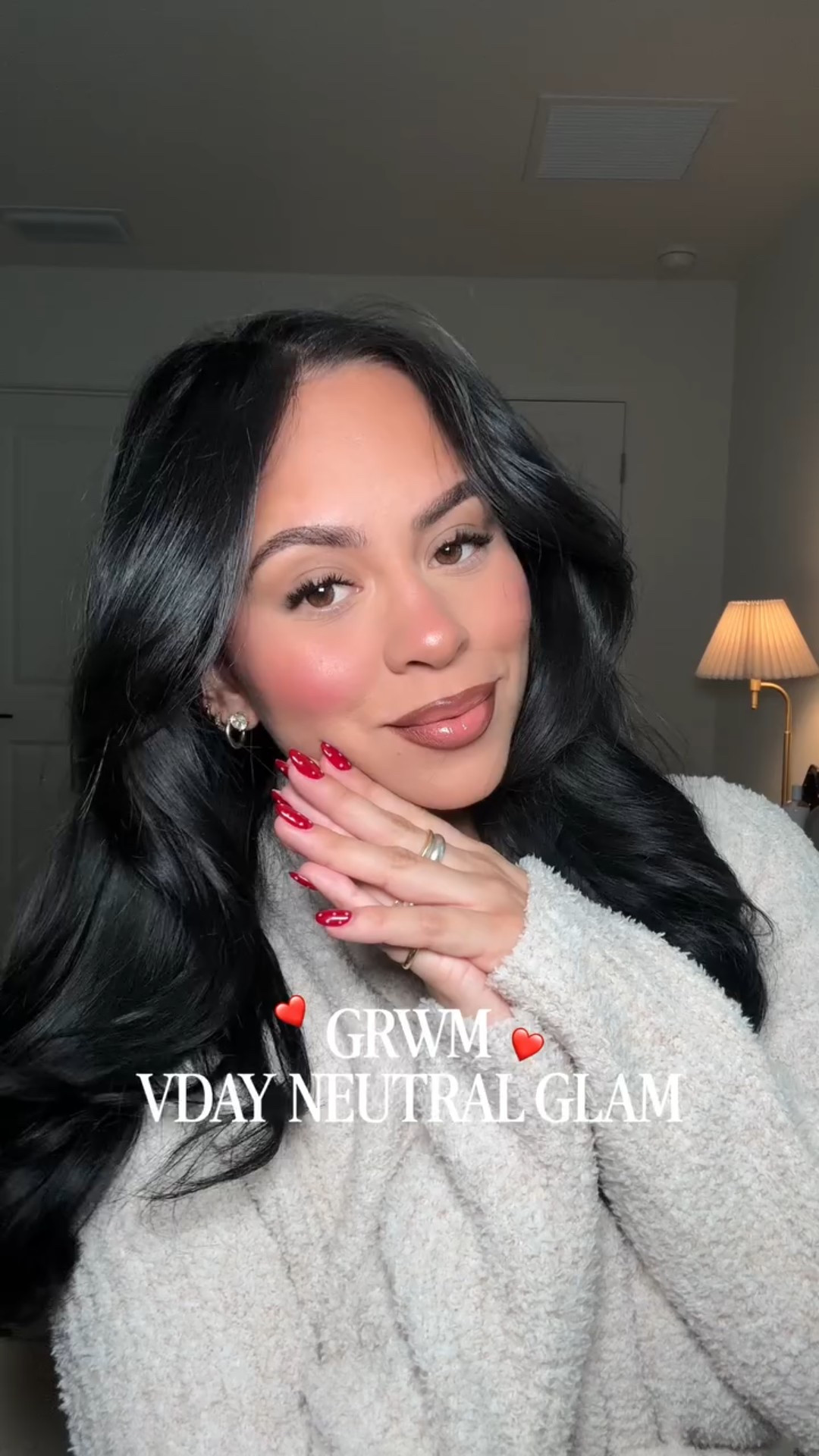 GRWM | neutral valentines glam for the girls that don’t do a red lip but still want to feel put together 💌❤️✨

#LTKBeauty #LTKValentine #LTKgrwm