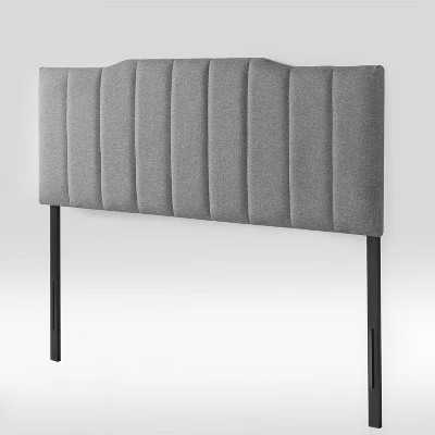 Queen Satish Upholstered Headboard Gray - Zinus | Target