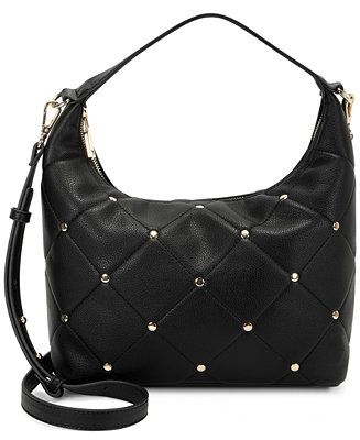 INC International Concepts Anyta Stud Quilted Hobo, Created for Macy's & Reviews - Handbags & Acc... | Macys (US)