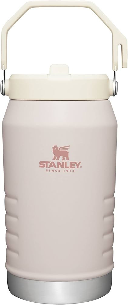 Stanley IceFlow Flip Straw Jug with Handle 64 oz| Twist On Lid and Flip Up Straw | Leak Resistant... | Amazon (US)