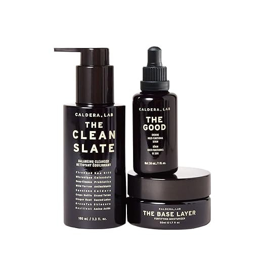 Caldera + Lab The Regimen, Vegan Skin Care Bundle: Gentle Foaming Cleanser, Ultra-Hydrating Moist... | Amazon (US)