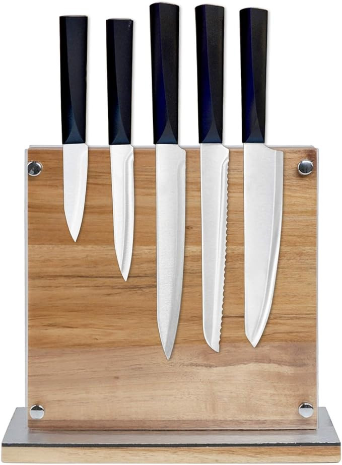 Home Kitchen Magnetic Knife Block Holder Magnetic Block Stands with Strong Enhanced Magnets Multi... | Amazon (US)