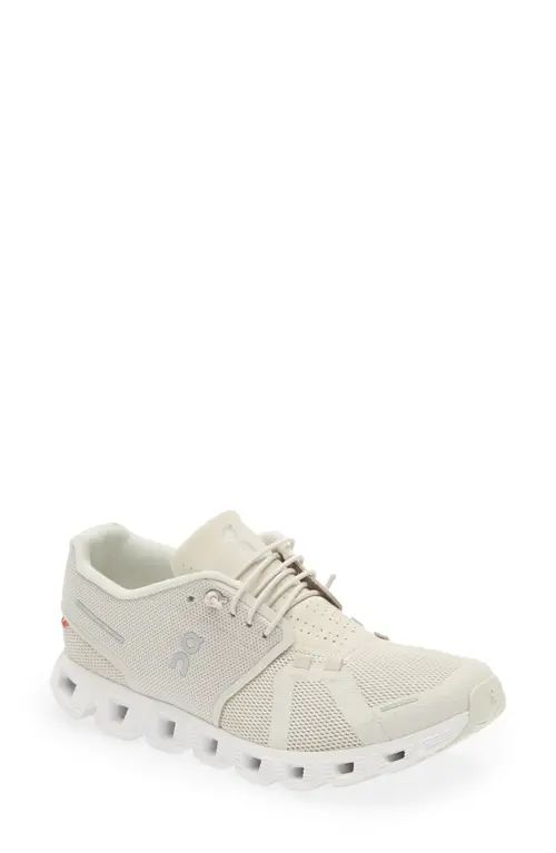 On Cloud 5 Running Shoe in Pearl/White at Nordstrom, Size 10 | Nordstrom