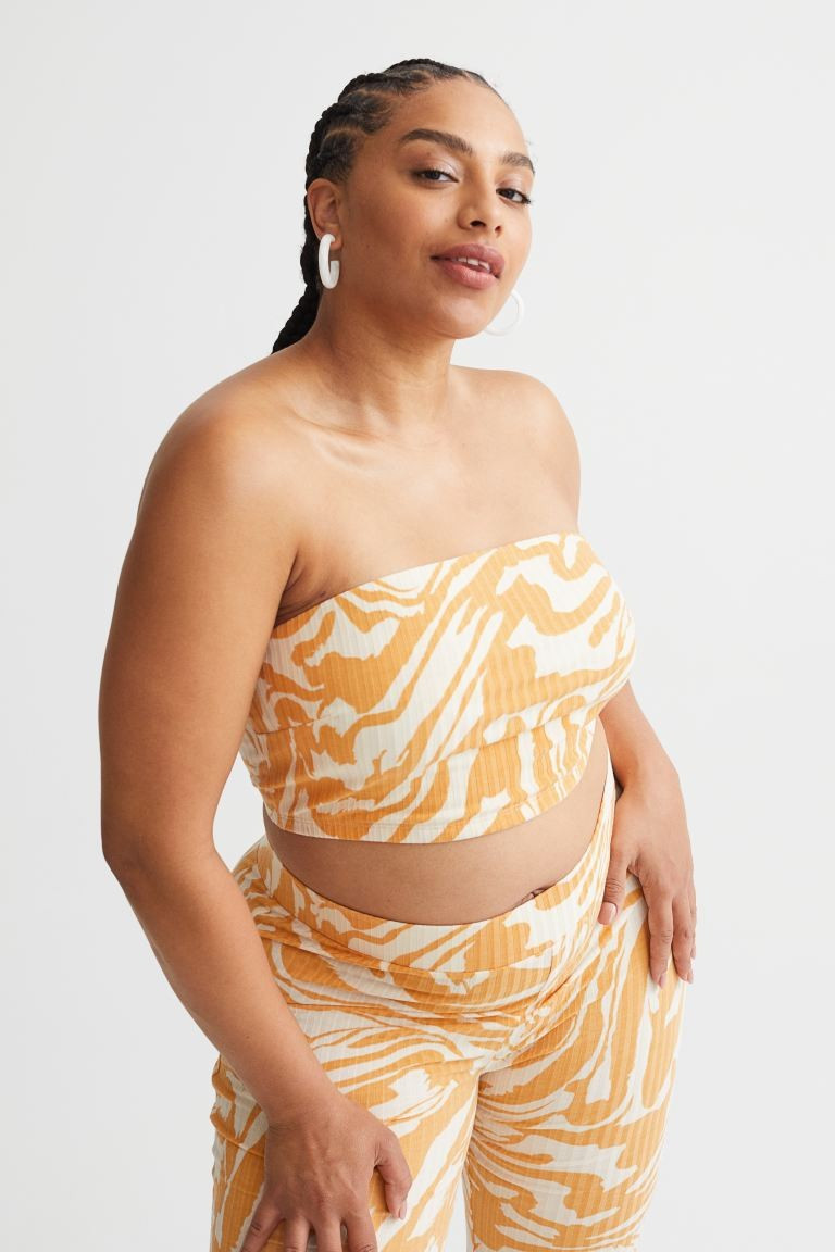 Jersey Crop Tube Top | H&M (US + CA)