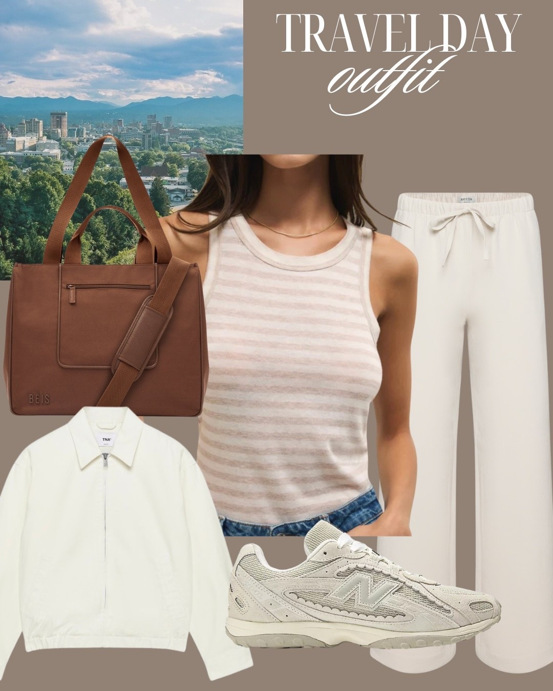 Travel Day Outfit! @zsupplyclothing @Aritzia @beistravel 