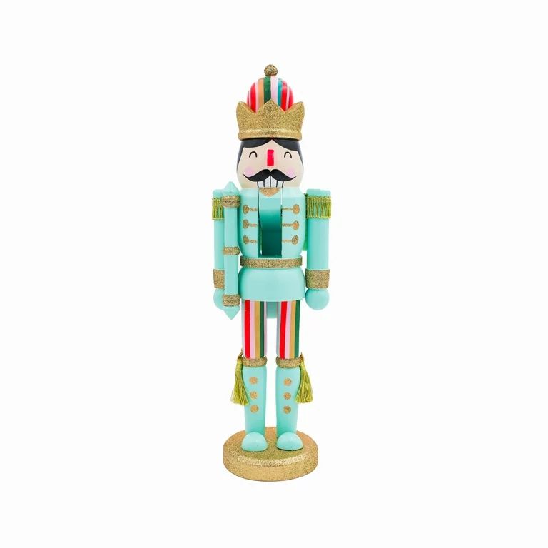 Packed Party "Nuts for the Holidays" 12 inch Nutcracker Mint Christmas Holiday | Walmart (US)