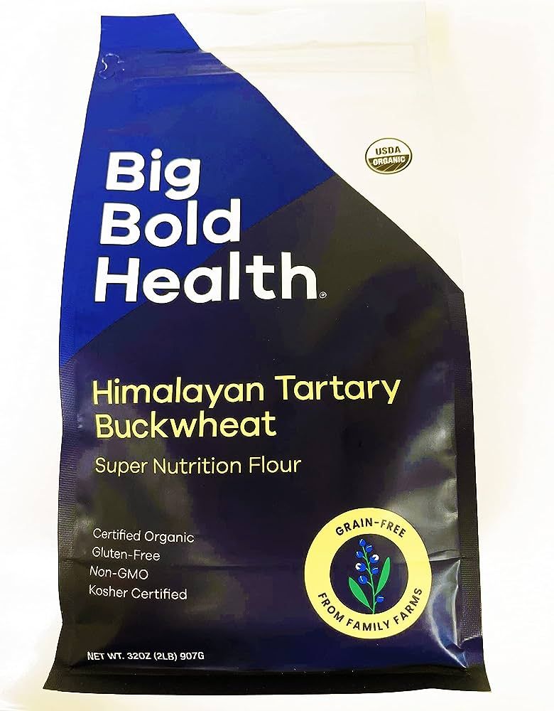 Himalayan Tartary Buckwheat (HTB) Super Nutrition Flour | Certified Organic | Gluten-Free | Non-G... | Amazon (US)