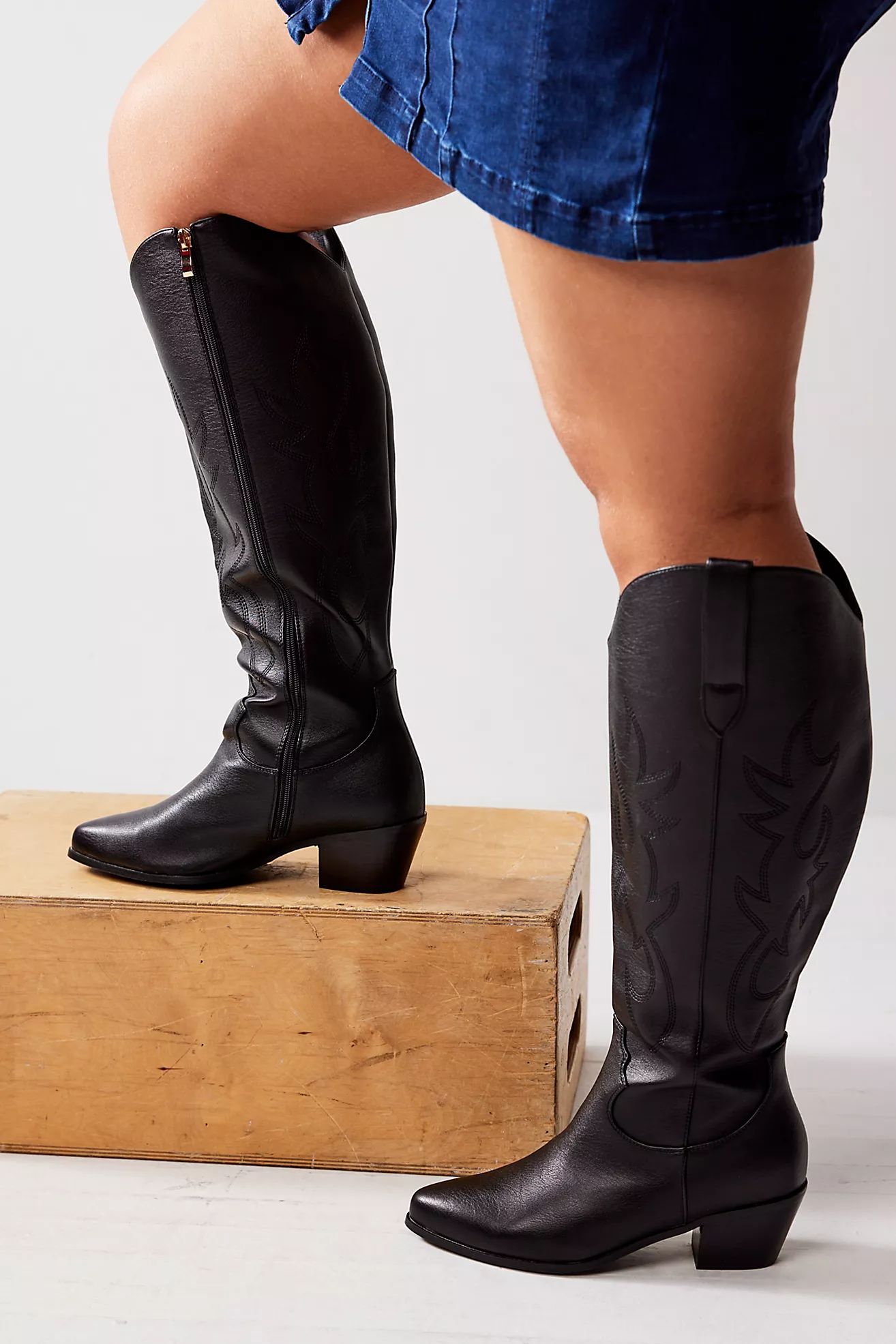 Homestead Wide Calf Boots | Free People (Global - UK&FR Excluded)