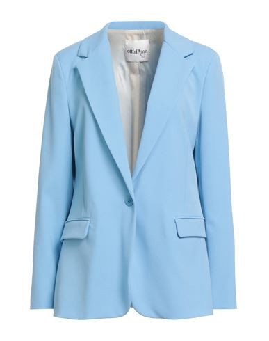 Ottod'ame Woman Blazer Light blue Size 4 Polyester, Viscose, Elastane | YOOX (US)