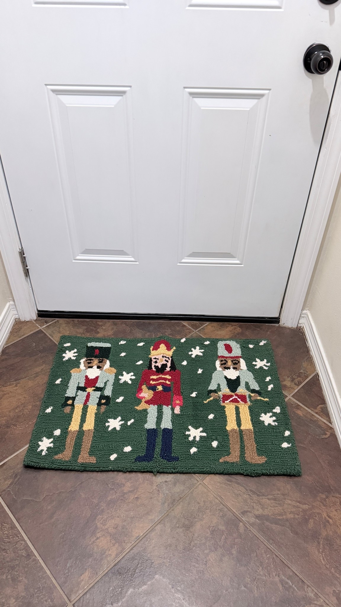 Adding a little extra representation + magic to our holiday entryway this year ✨🫶 

These brown nutcrackers feel so special for our multiracial family, and I love that they bring both charm and inclusivity into our Christmas decor. 

#LTKFindsUnder50 #LTKSeasonal #LTKHoliday