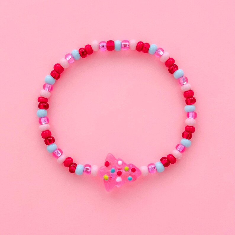 Christmas Tree Bracelets, Christmas Cookie Bracelets, Choose Your Colors - Etsy | Etsy (US)