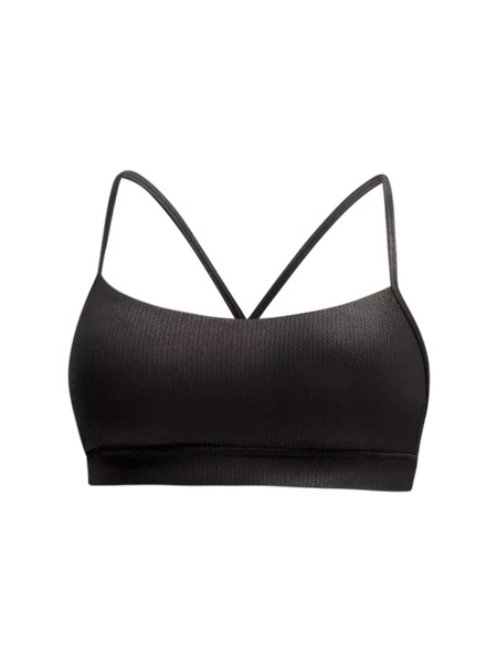 Flow Y Bra Nulu Light Support, A–C Cups *Ribbed Shine | Women's Bras | lululemon | Lululemon (US)