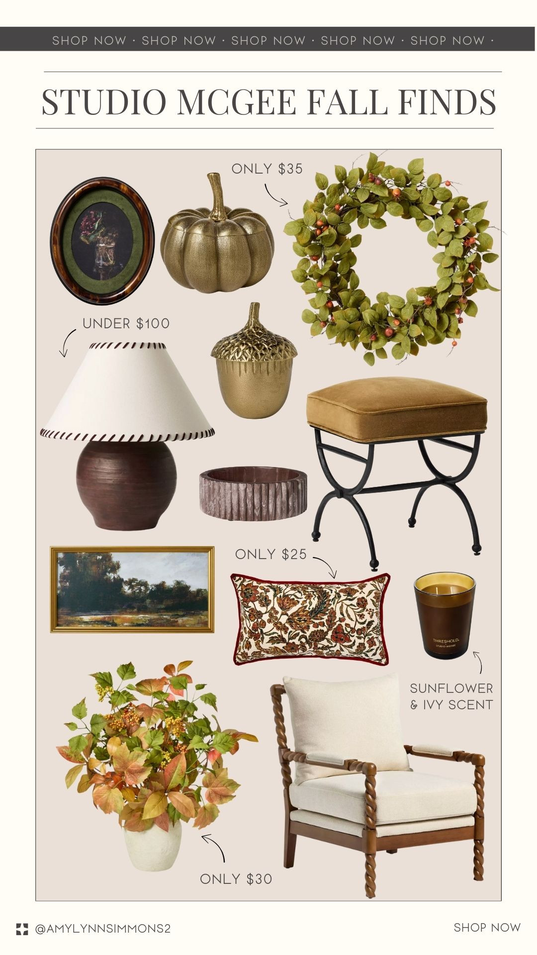Studio McGee Fall Home Decor #studiomcgee #target #targethome #falldecor #homedecor #fall 

 #LTKFallSale #LTKSeasonal #LTKHome