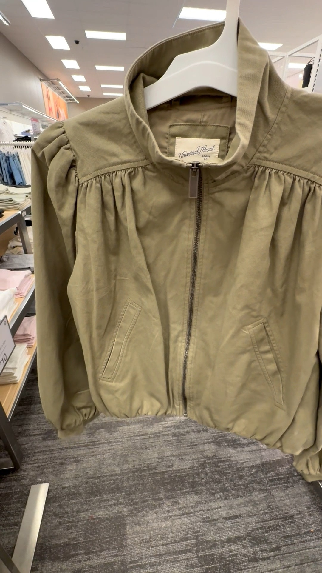 Target Croppd Bomber Jacket | Spring Jacket | High Neck Jacket

#LTKSeasonal #LTKootd