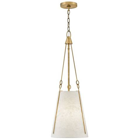 Hinkley Pendant Danvers Small Pendant Lacquered Dark Brass - #9432C | Lamps Plus | Lamps Plus
