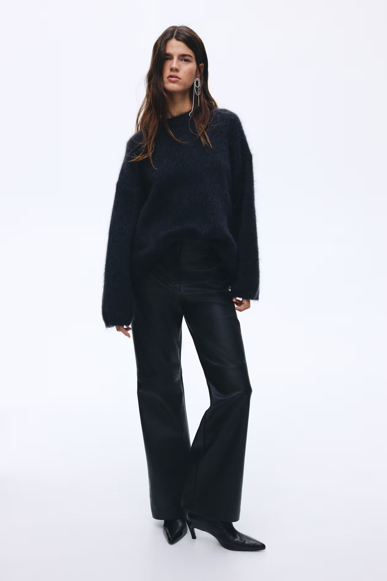 Bootcut trousers - Black - Ladies | H&M GB | H&M (UK, MY, IN, SG, PH, TW, HK)