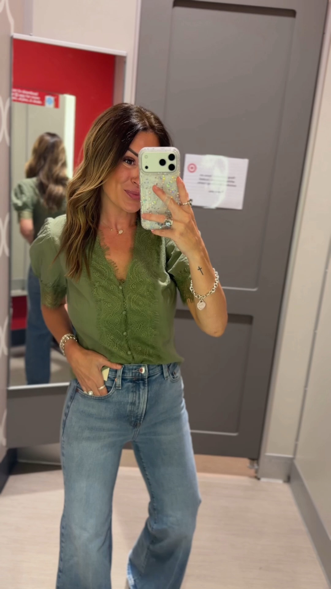 What I’m loving at Target! I’m 5”6 for reference!

Jeans: 2 Regular (comes in 3 lengths, would have preferred the 0, so I would go with your true size if you want a fitted look). They have a good amount of stretch! 
Green Top: XS
Gray Sweater Top: XS
Green Sweater Top: XS
Barrel Jeans: 0 regular (these do not have much stretch)
Wine Top: XS
Floral Skirt: XS
Gray Set: XS in both 
Floral Skirt: XS
Brown Top: XS

#LTKgrwm #LTKootd #LTKdayinmylife