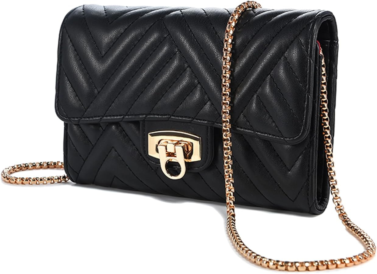 Stylish Small Crossbody Bag for women - Compact Phone Bag & Wallet, Lightweight & Perfect for Wor... | Amazon (US)