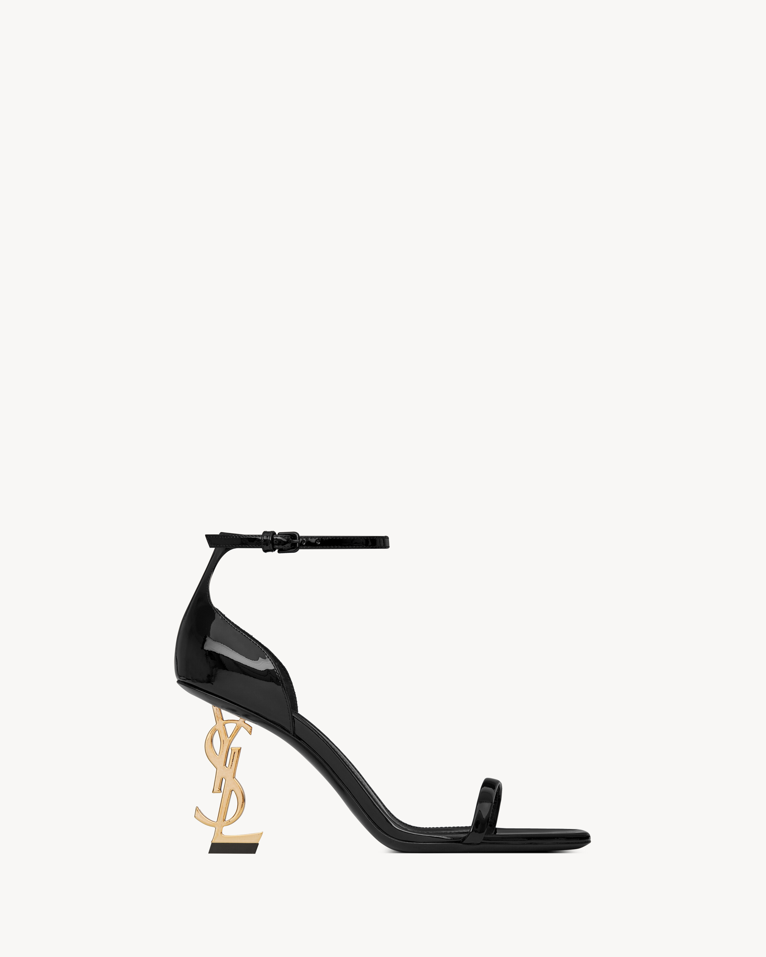 OPYUM Sandals in patent leather | Saint Laurent Inc. (Global)