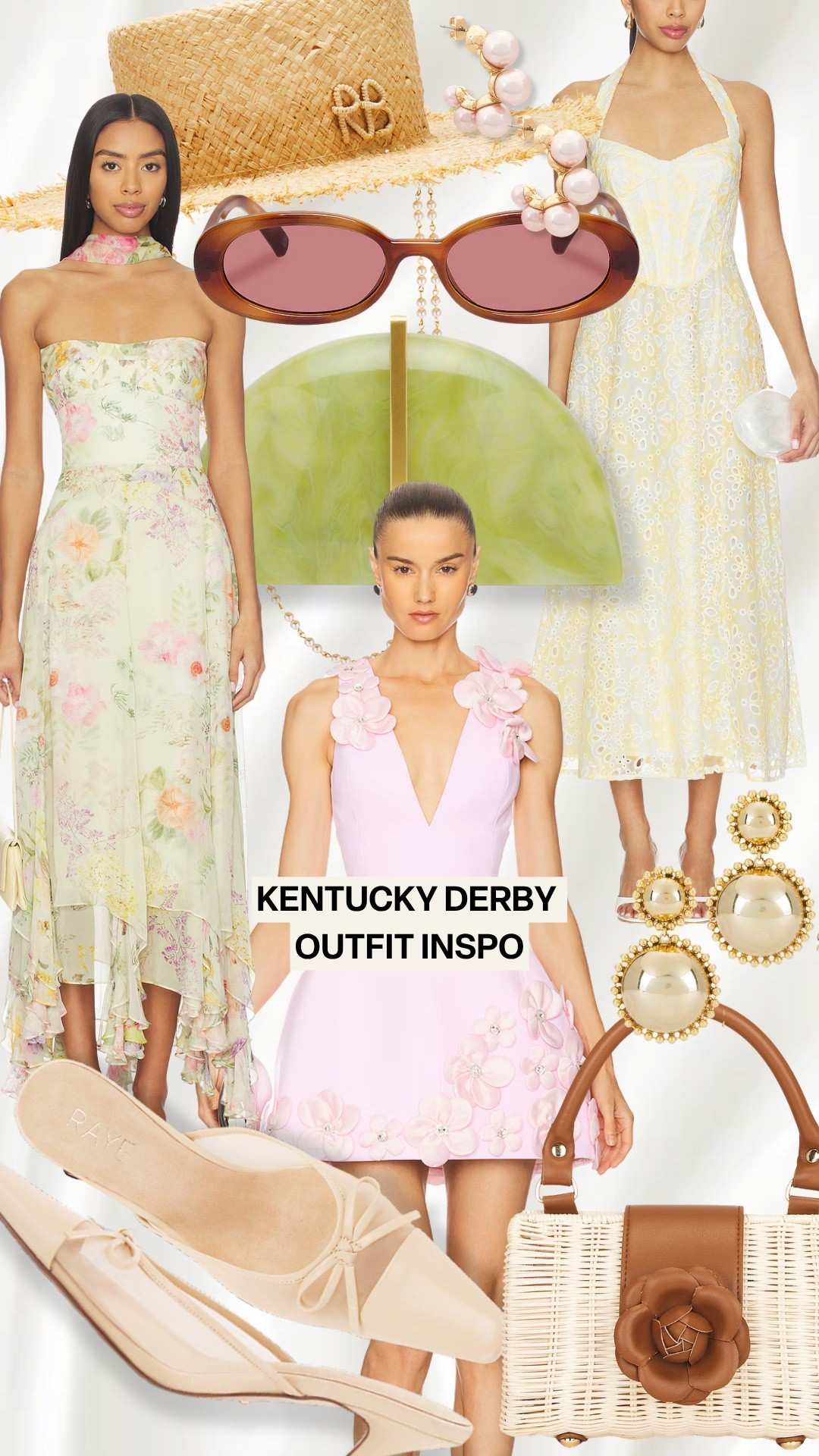 Kentucky Derby Outfit Inspo from Revolve! #kathleenpost

Horse racing outfit, keeneland look, derby outfit