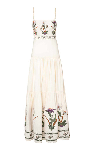 Lima Embroidered Linen Maxi Dress | Moda Operandi (Global)