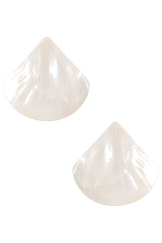 Mother Of Pearl Statement Stud Earrings
                    
                    Ettika | Revolve Clothing (Global)